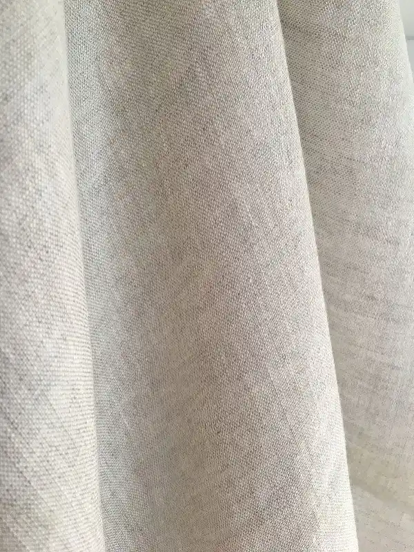 Iron the fabric to make sure the curtains are perfect.